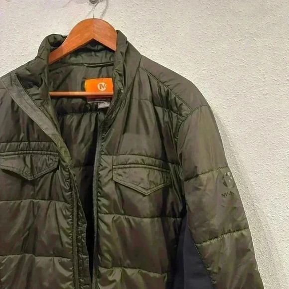 MERRELL - Quentin Jacket men’s L green and black - Picture 7 of 7